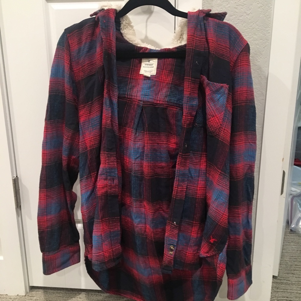 American Eagle Fleece Flannel